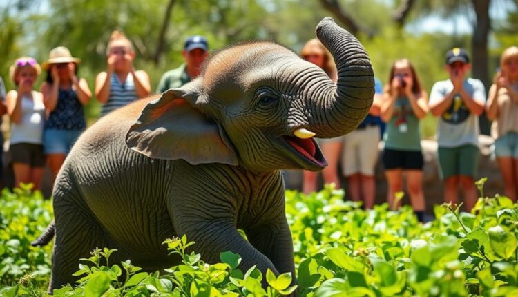 new baby elephant born