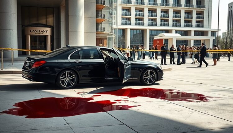 healthcare ceo fatally shot